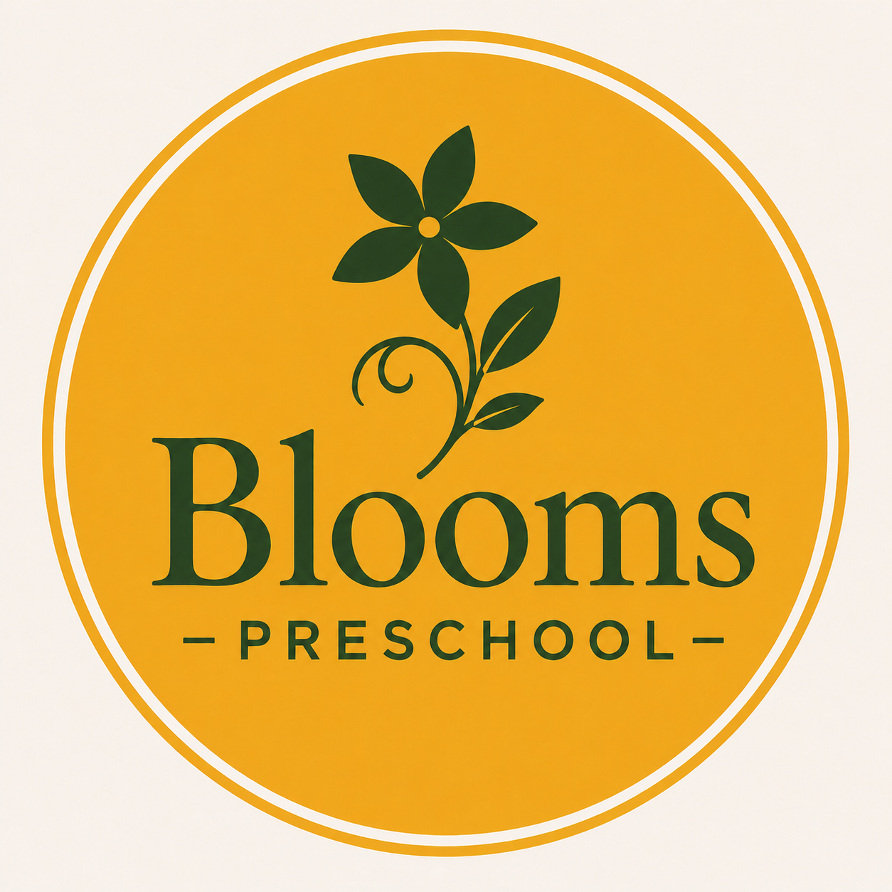 Blooms Preschool logo